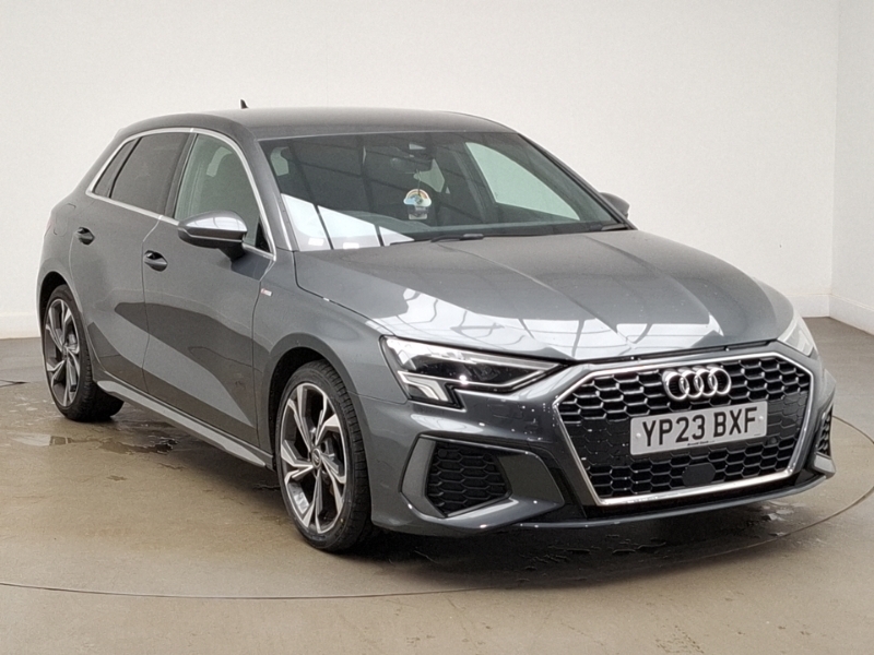 Audi A3 30 Tfsi S Line S Tronic YP23BXF Grey