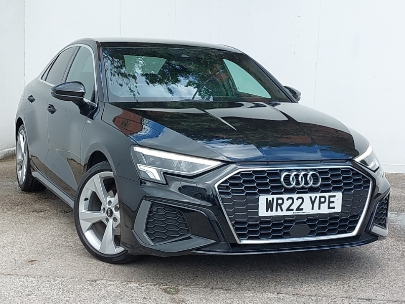 Audi A3 35 Tfsi S Line S Tronic WR22YPE Black