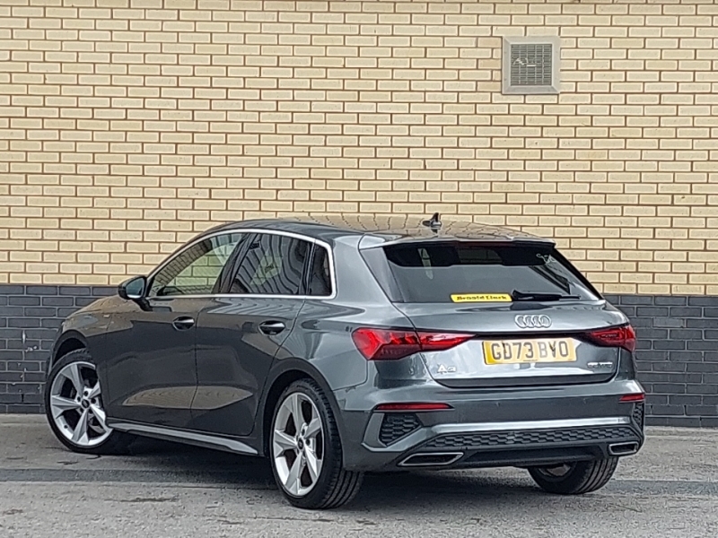Audi A3 35 Tfsi S Line S Tronic GD73BVO Grey #2