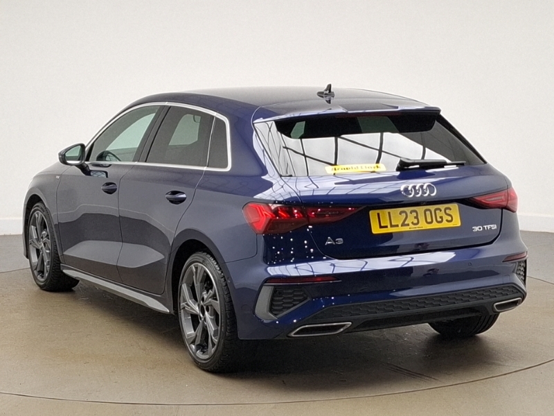 Audi A3 30 Tfsi S Line S Tronic LL23OGS Blue #2