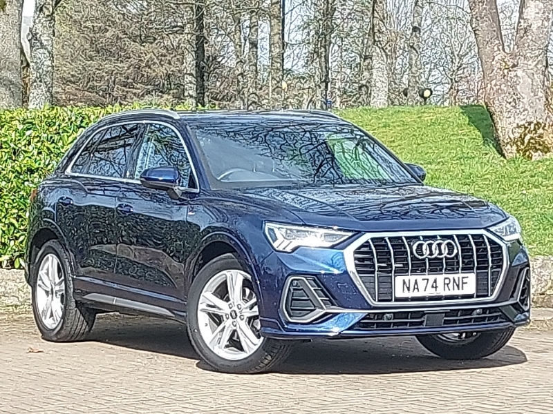 Audi Q3 35 Tfsi S Line Leather Blue