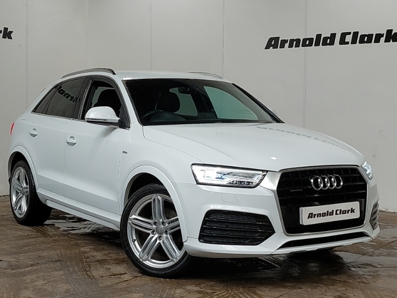 Audi Q3 2.0 Tdi 184 Quattro S Line Plus S Tronic White