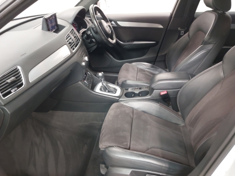 Audi Q3 2.0 Tdi 184 Quattro S Line Plus S Tronic White #5