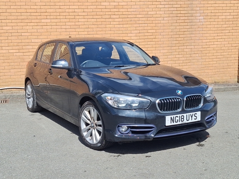 BMW 1 Series 118I 1.5 Sport Navservotronic NG18UYS Black