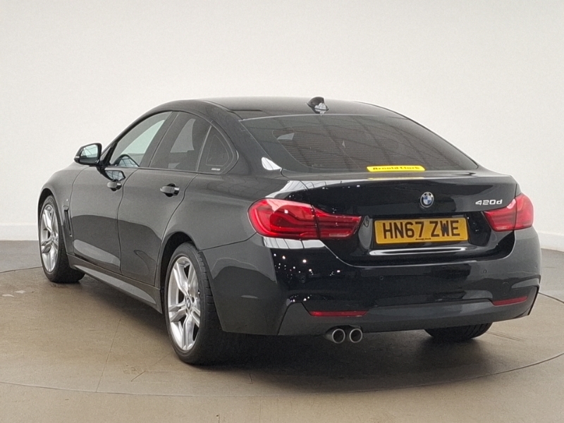 BMW 4 Series 420D 190 M Sport Professional Media Black #2