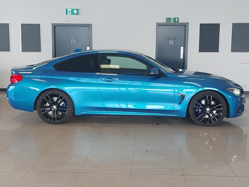 BMW 4 Series 420I M Sport Professional Media Blue #3