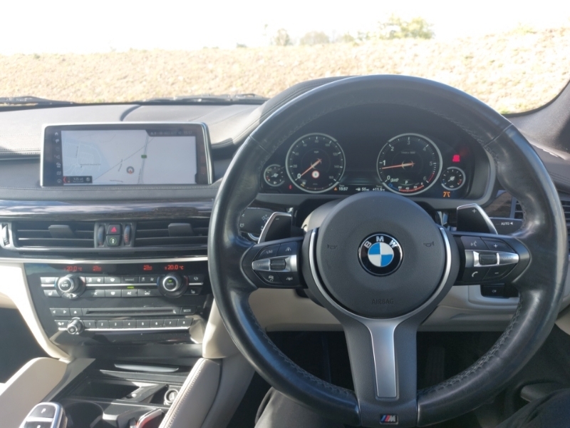 BMW X6 Xdrive40d M Sport Step White #8