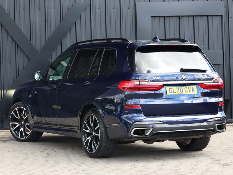 BMW X7 Xdrive40d Mht M Sport Step Blue #2