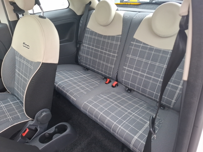 Fiat 500 1.2 Lounge NJ67VZU White #6