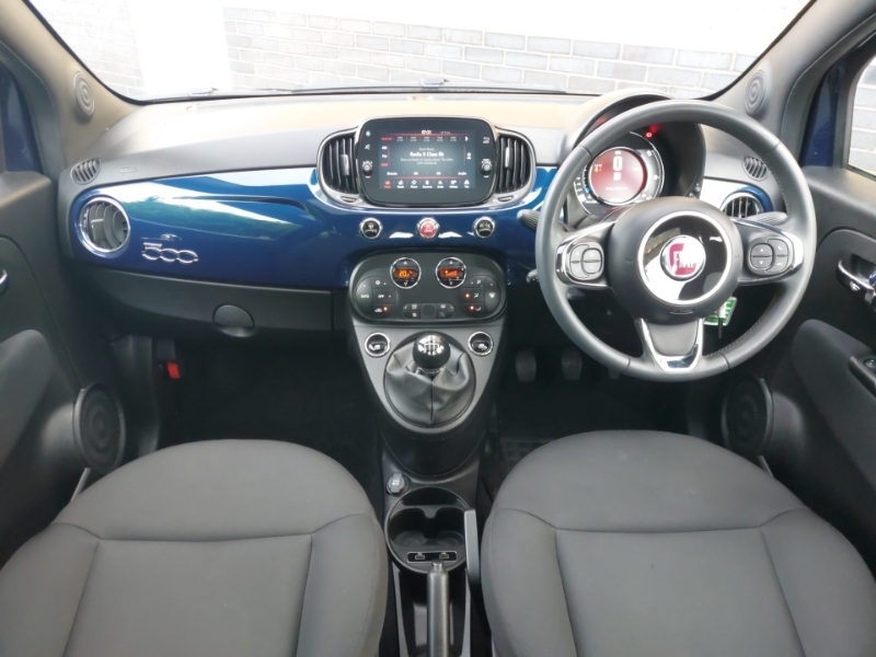 Fiat 500 1.0 Mild Hybrid Top ME73YSJ Blue #3