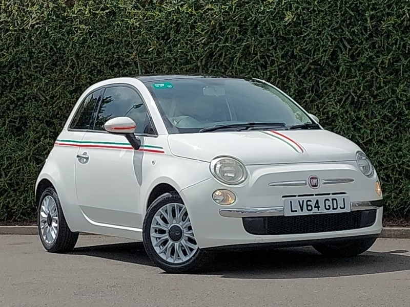 Fiat 500 1.2 Lounge Dualogic Start Stop White