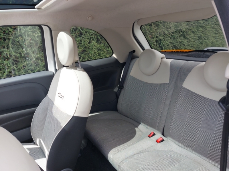 Fiat 500 1.2 Lounge Dualogic Start Stop White #6