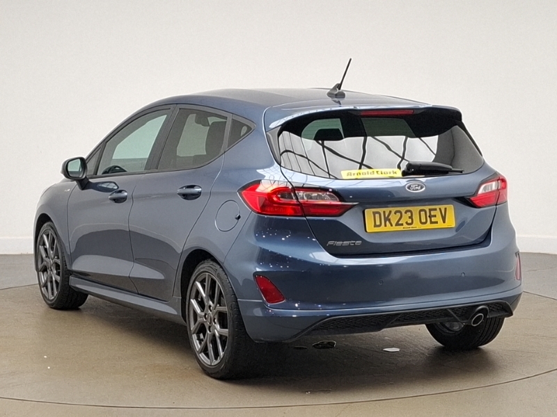 Ford Fiesta 1.0 Ecoboost St-line DK23OEV Blue #2
