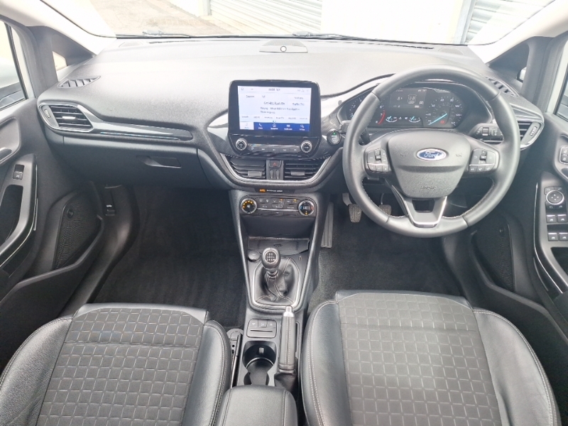Ford Fiesta 1.0 Ecoboost Hybrid Mhev 125 Titanium X SD70LGJ Silver #3