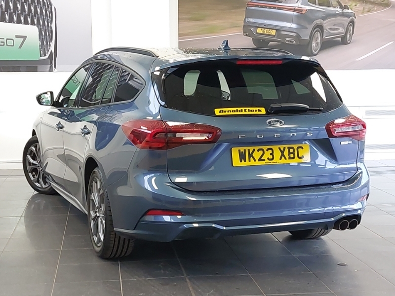 Ford Focus 1.0 Ecoboost Hybrid Mhev 155 St-line WK23XBC Blue #2