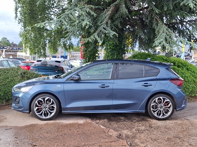 Ford Focus 1.0 Ecoboost Hybrid Mhev St-line X DN24RDX Blue #4