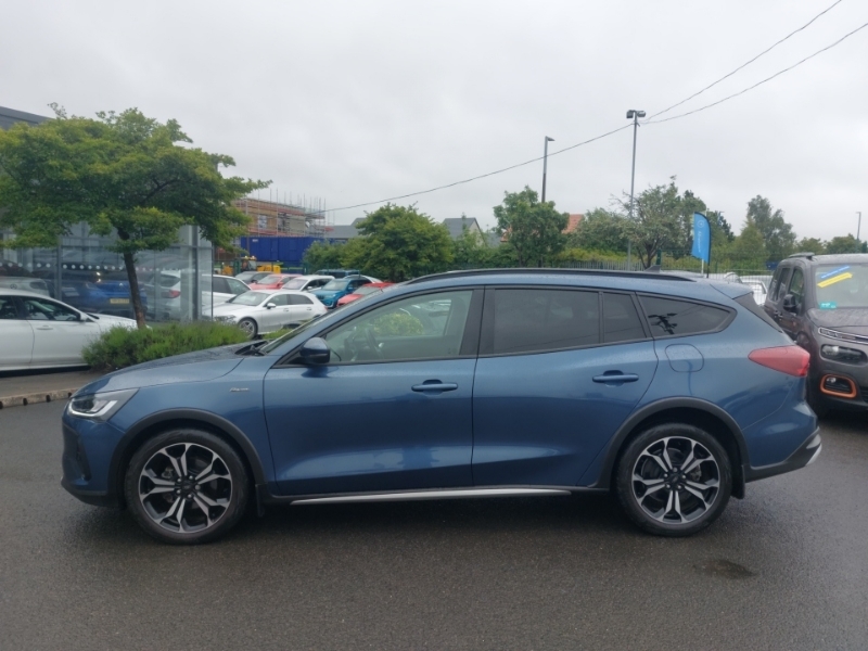 Ford Focus 1.0 Ecoboost Hybrid Mhev 155 Active X BG23NEO Blue #4
