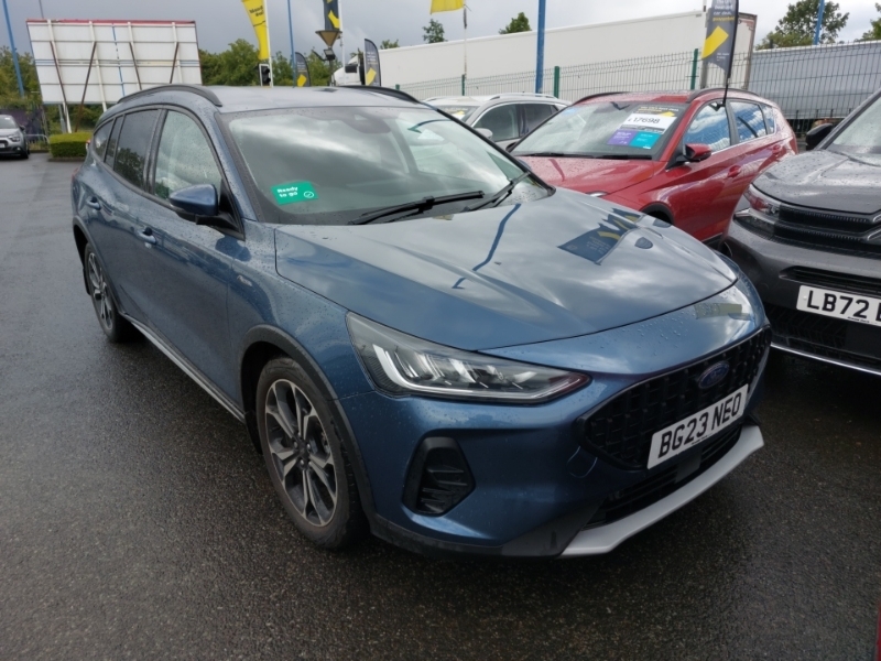 Ford Focus 1.0 Ecoboost Hybrid Mhev 155 Active X BG23NEO Blue