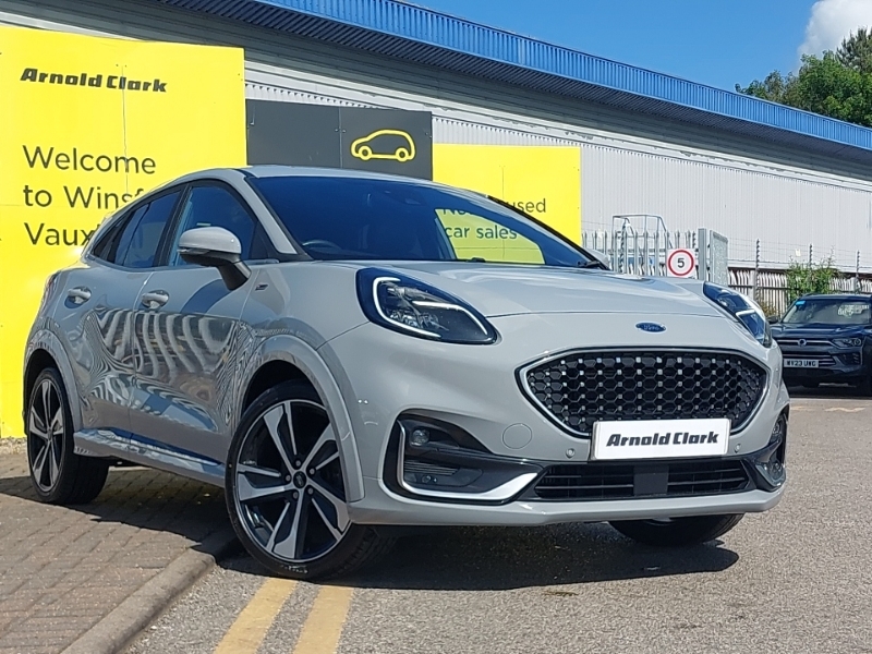 Ford Puma 1.0 Ecoboost Hybrid Mhev 155 St-line Vignale ML72UMA Grey