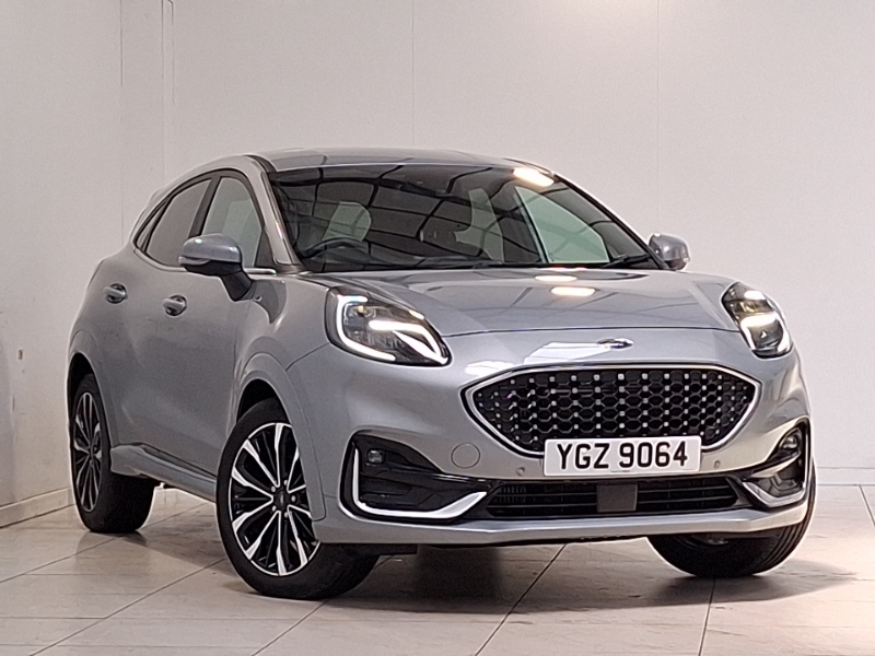 Ford Puma 1.0 Ecoboost Hybr Mhev 155 St-line Vignale Dct Silver