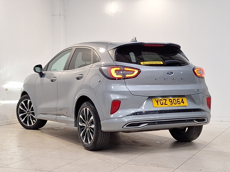 Ford Puma 1.0 Ecoboost Hybr Mhev 155 St-line Vignale Dct YGZ9064 Silver #2