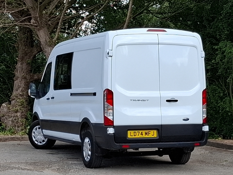 Ford Transit Custom 2.0 Ecoblue 130Ps H2 Trend Double Cab Van White #2