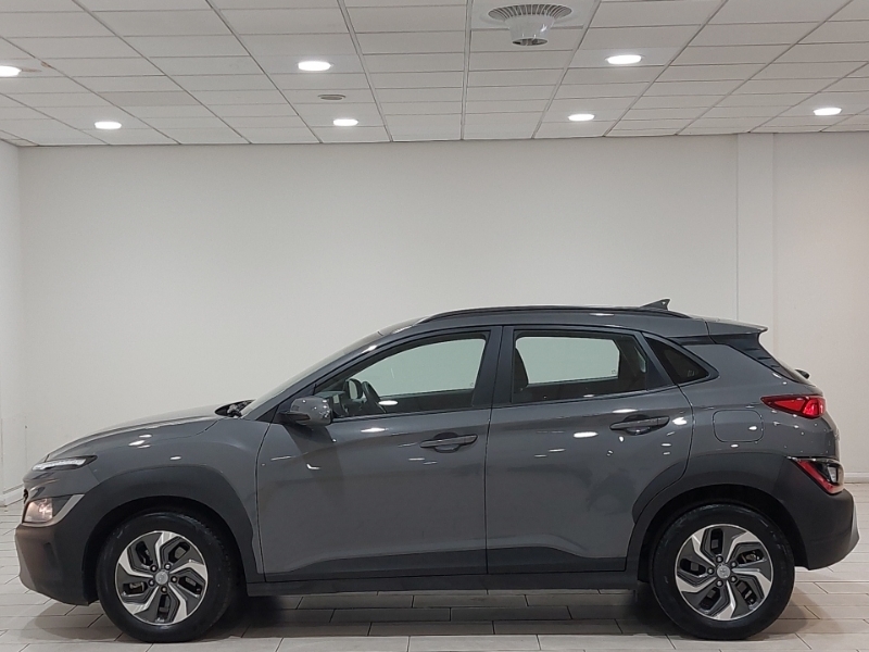 Hyundai Kona 1.6 Gdi Hybrid Se Connect Dct Grey #4