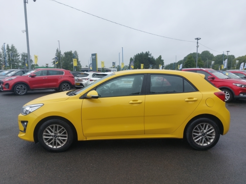 Kia RIO 1.2 Dpi 2 Yellow #4