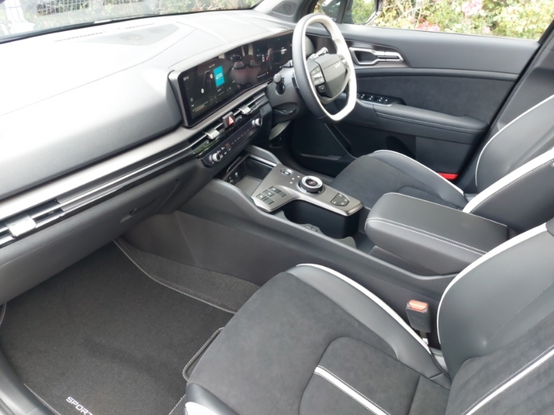 Kia Sportage 1.6T Gdi Hev Gt-line Black #5