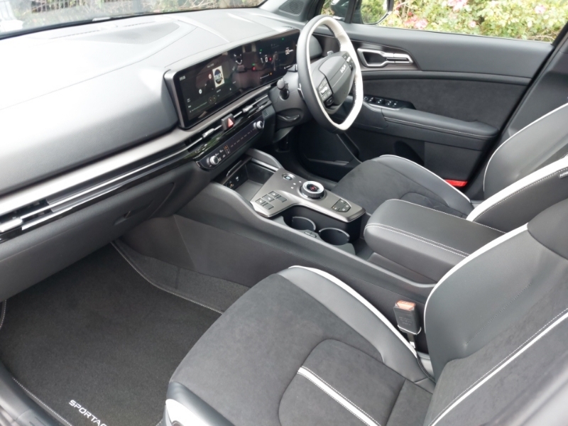 Kia Sportage 1.6T Gdi Hev Gt-line Black #5