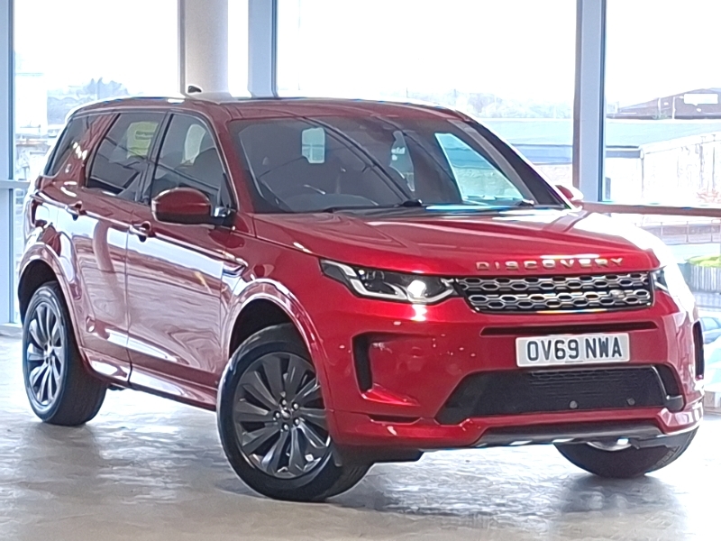 Land Rover Discovery Sport 2.0 D180 R-dynamic Se Red