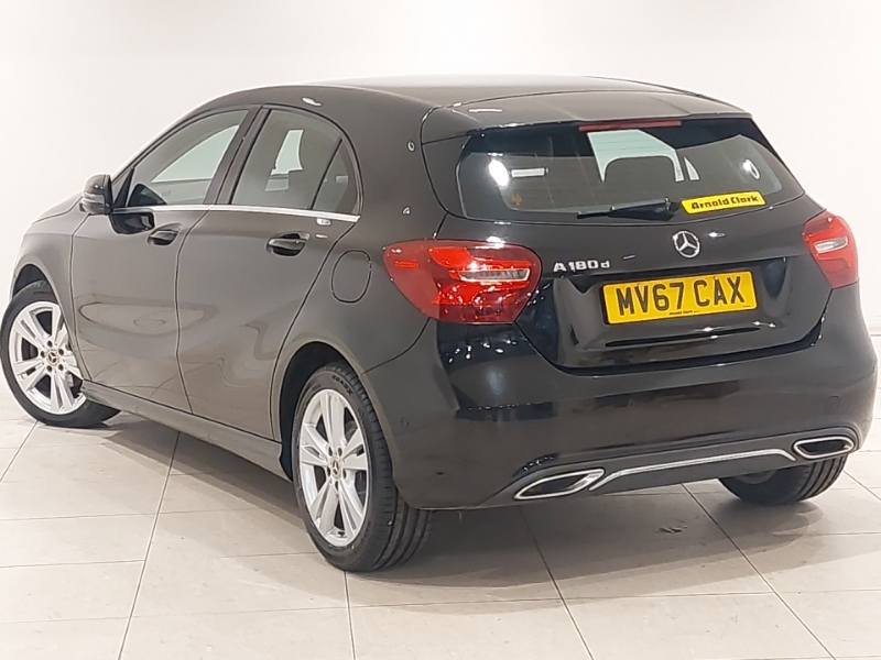 Mercedes-Benz A Class A180d Sport Premium MV67CAX Black #2