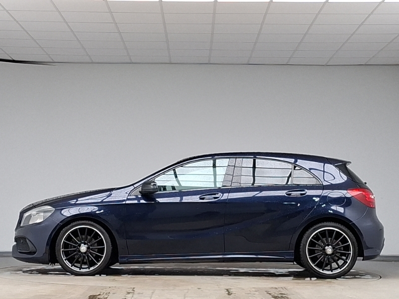 Mercedes-Benz A Class A200d Amg Line WA67RWZ Blue #4