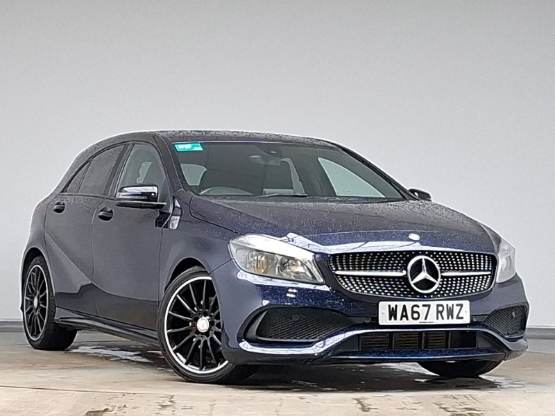Mercedes-Benz A Class A200d Amg Line WA67RWZ Blue