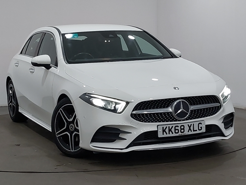 Mercedes-Benz A Class A180d Amg Line Premium White