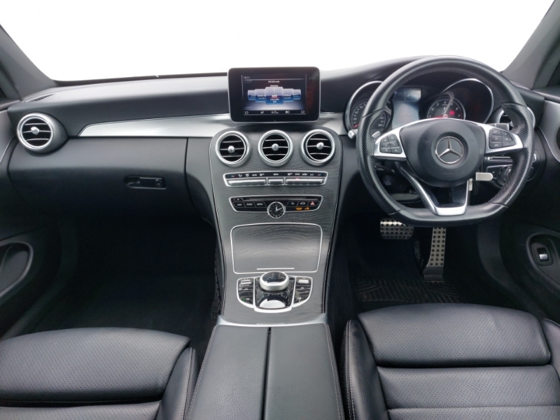 Mercedes-Benz C Class C200 Amg Line 9G-tronic White #3