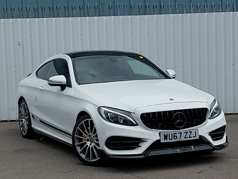 Mercedes-Benz C Class C200 Amg Line 9G-tronic White