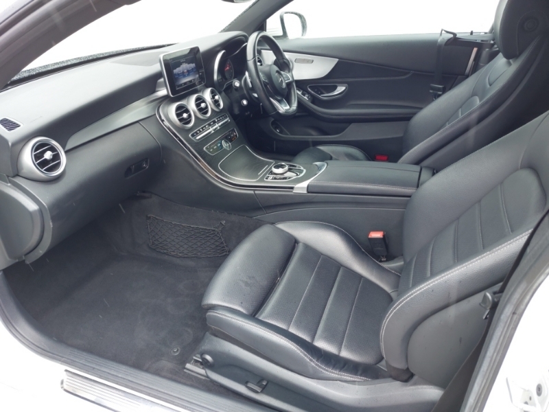 Mercedes-Benz C Class C200 Amg Line 9G-tronic White #5
