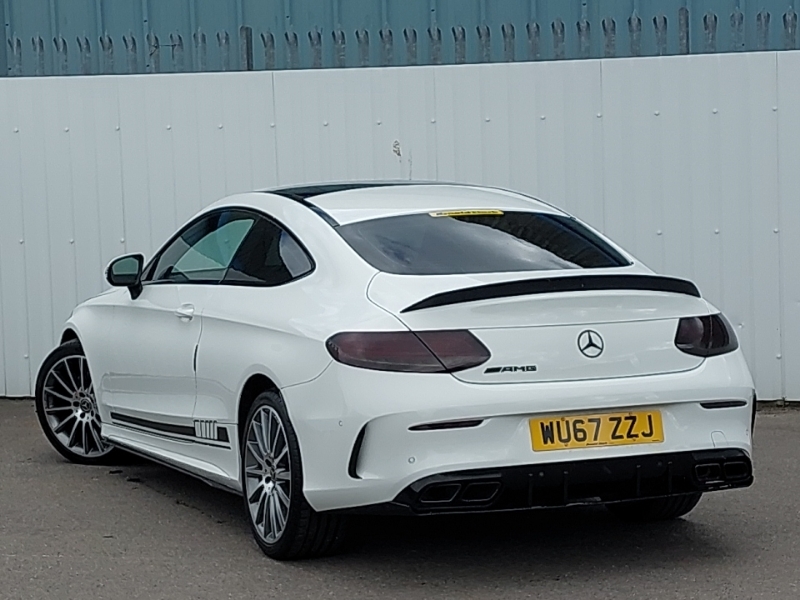Mercedes-Benz C Class C200 Amg Line 9G-tronic White #2