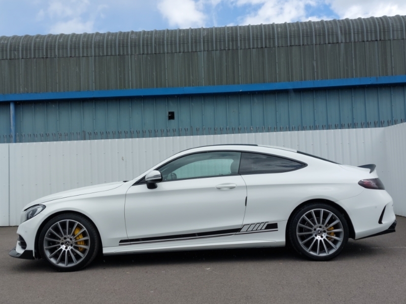 Mercedes-Benz C Class C200 Amg Line 9G-tronic White #4