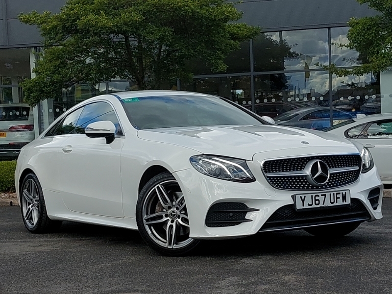 Mercedes-Benz E Class E220d Amg Line 9G-tronic White