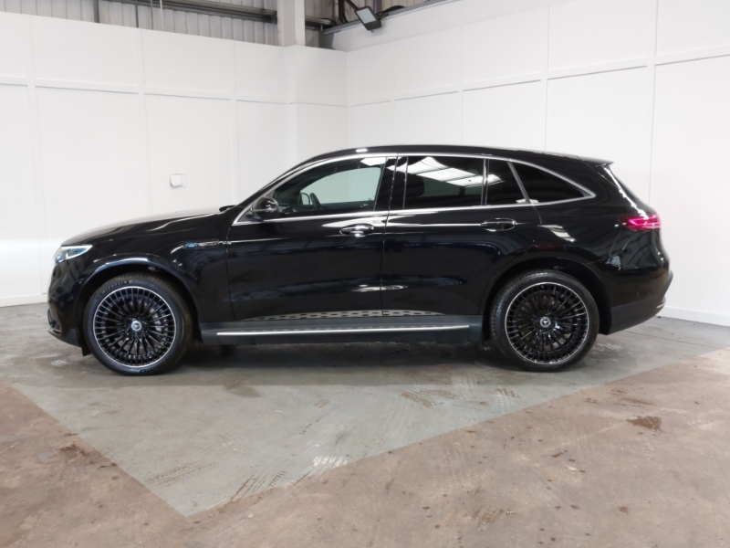 Mercedes-Benz EQC Eqc 400 300Kw Amg Line Premium Plus 80Kwh Black #4