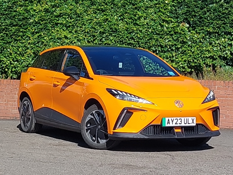 MG MG4 150Kw Trophy Ev Long Range 64Kwh Orange