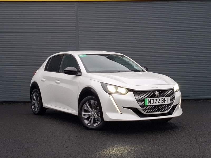 Peugeot e-208 100Kw Allure Premium 50Kwh White