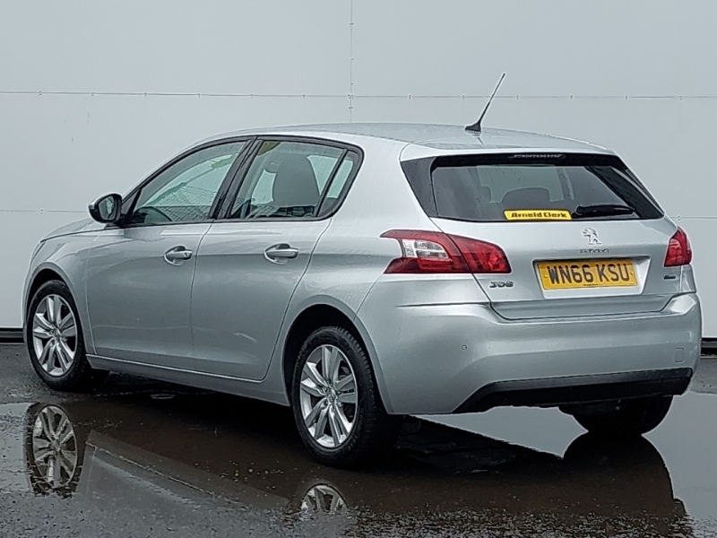 Peugeot 308 1.6 Bluehdi 120 Active WN66KSU Silver #2