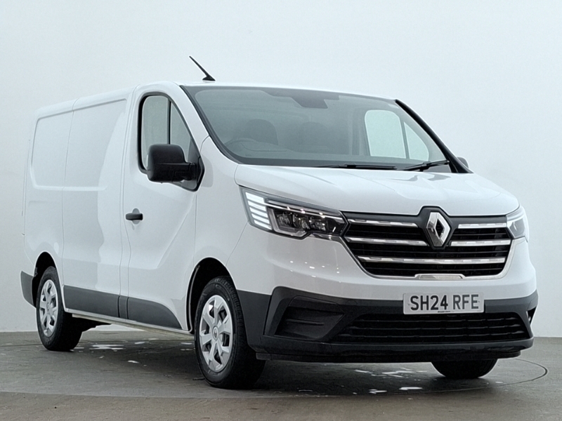 Renault Trafic Sl30 Blue Dci 130 Advance Van White