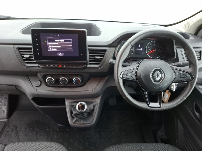 Renault Trafic Sl30 Blue Dci 130 Advance Van White #3