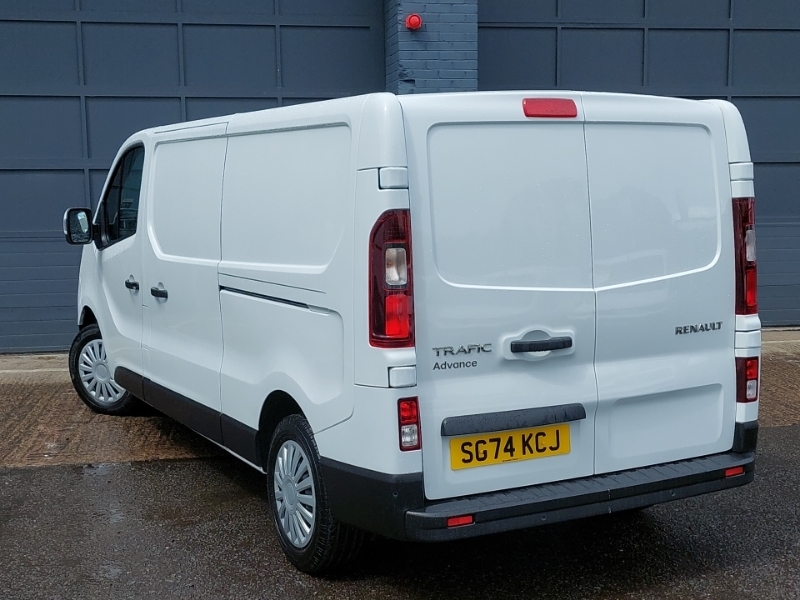 Renault Trafic Ll30 Blue Dci 130 Advance Safety Van White #2
