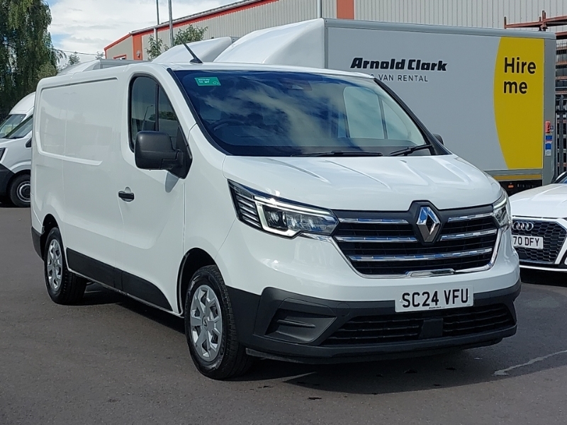 Renault Trafic Sl30 Blue Dci 130 Advance Safety Van White
