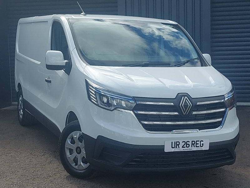Renault Trafic Sl30 Blue Dci 150 Advance Safety Van Eag9 White